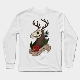 Deathly Deer Long Sleeve T-Shirt